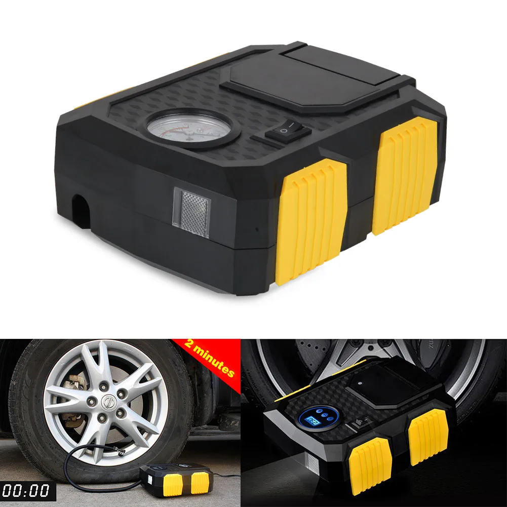 

Auto LED Light Digital Display 12V Auto Car Tire Inflator Pump Air Compressor Pump Inflatable Pump Tool CSL2017