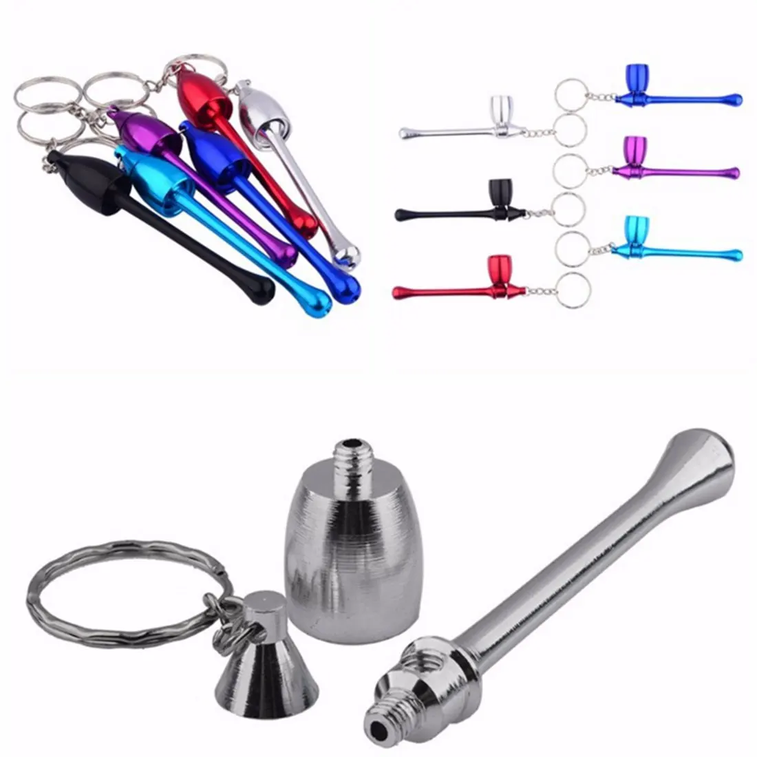 Buy Hot Sale Metal Pipe Mushroom Keychain Key Chain