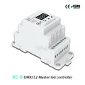 D4(CV)/D4C(CC)/DL(0-10 V) 4CH DMX512 панель расшифровки жидкокристаллического дисплея; D4 RGB/RGBW СИД Din рейка крепление 4 канала led ДАЛИ затемняя контроллер