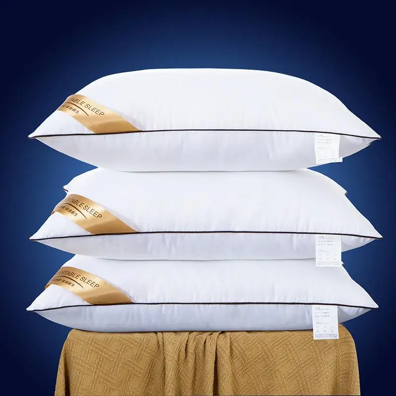 1 PCS Bedding Pillow Home Textile Sleeping Pillow Polyester Fiber