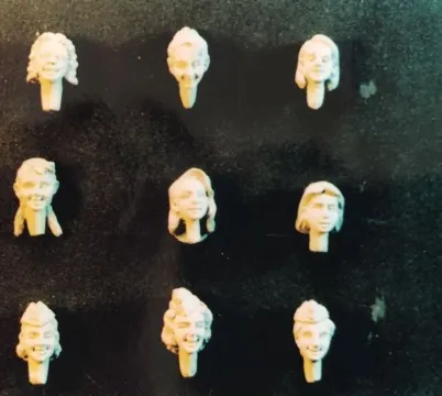 

1/35 scale female head upgrade Resin Model Kit figure Free Shipping