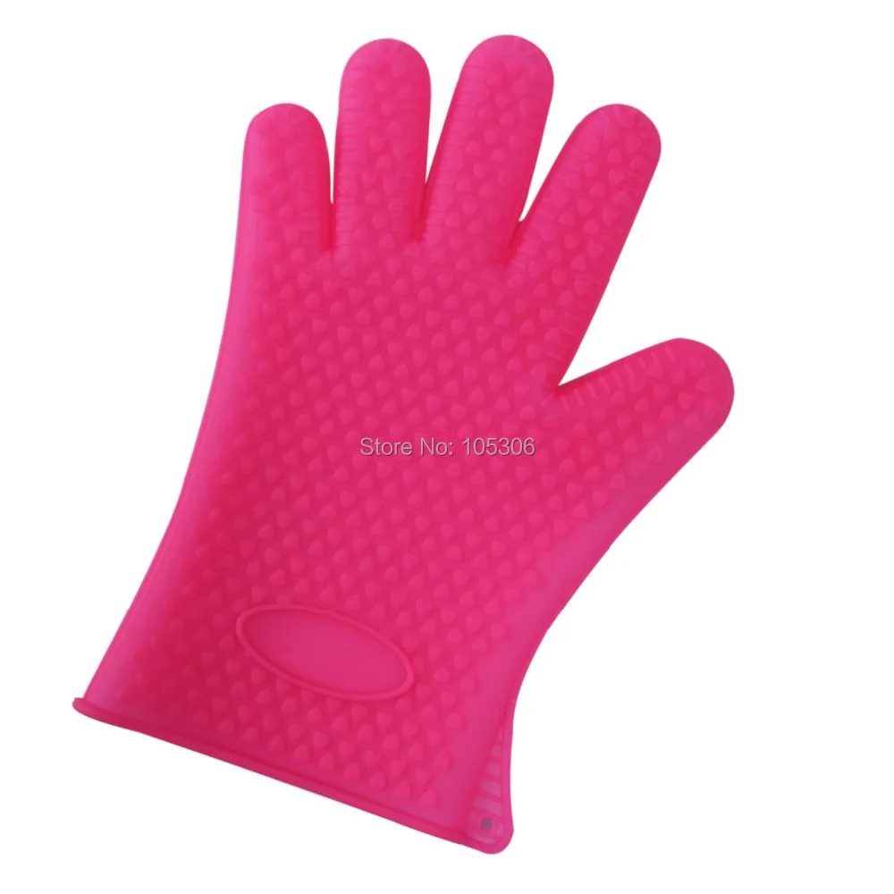 Silicone Glove Baking BBQ Microwave Oven Gloves Silicon Mold Heat