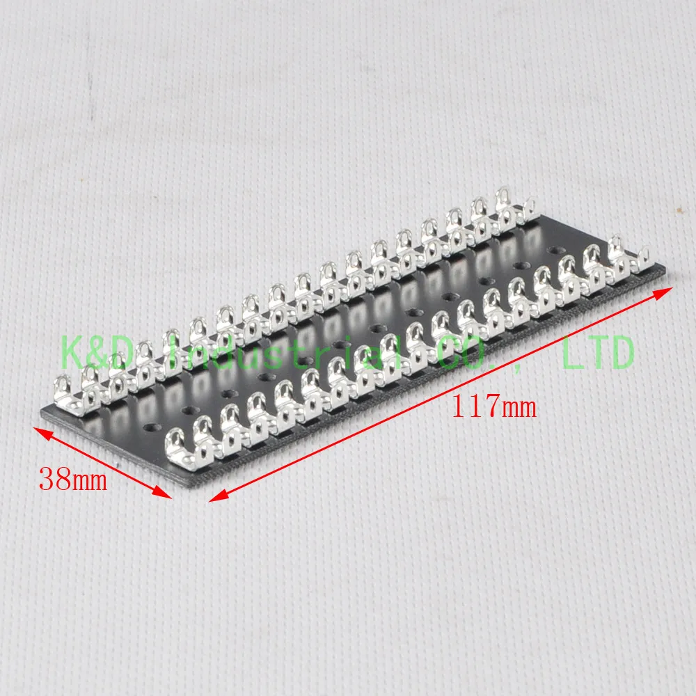 8pin 8-post T-Style Tag Strip Board Turret Board Terminal Lug