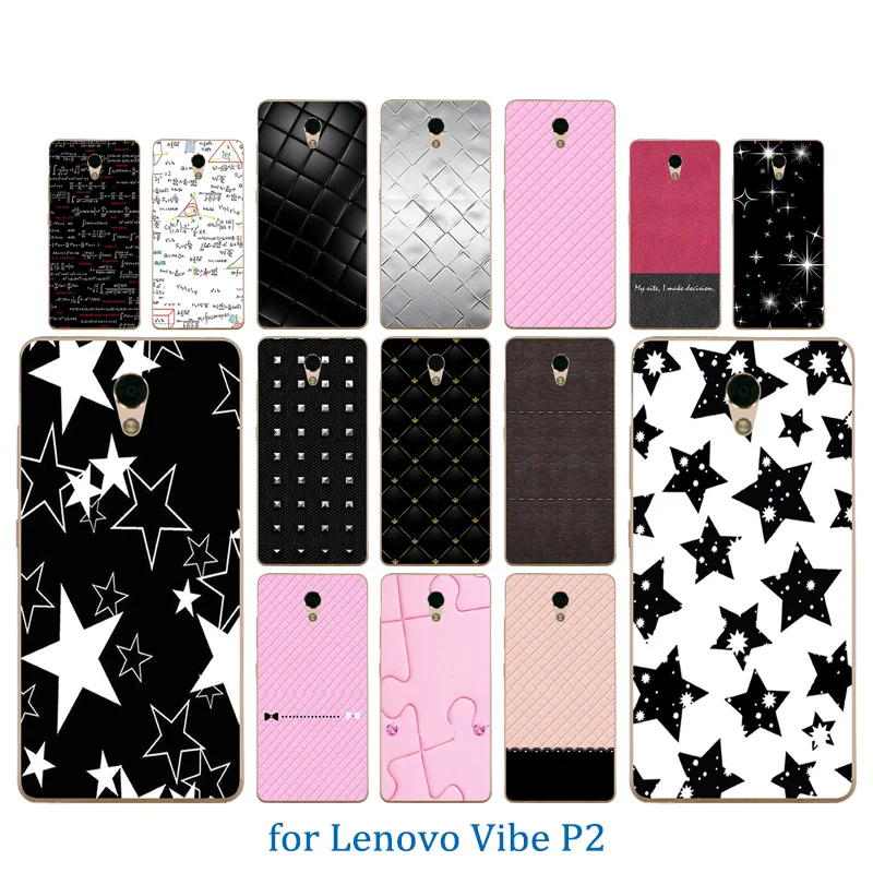 Мягкий чехол из ТПУ Для Lenovo Vibe P2 P2a42 для телефона с красочным рисунком P2/P2 P2c72