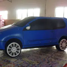 Синяя надувная Рекламная модель автомобиля