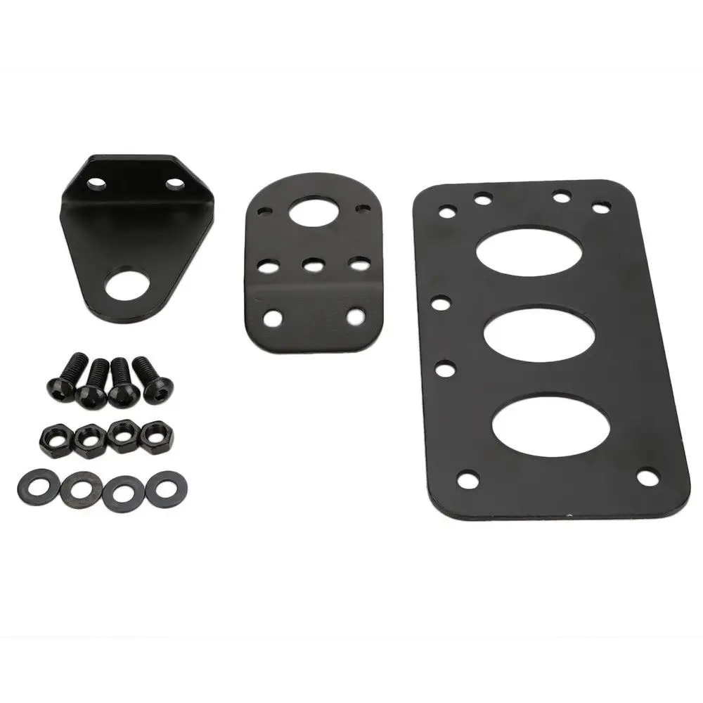 

1pc NEW Side Mount Motorcycle License Plate Brake Tail Light Bracket for Harley Chopper Motorbike Accessories