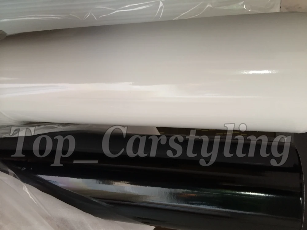 glossy white vinyl car wrapping piano ultra gloss shiny 3m hexis arlon car wrapping film foile (6)