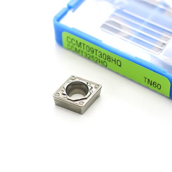 

10Pcs/box CCMT09T308-HQ TN60 Carbide Cermet insert Internal Turning Tools Lathe cutter Tool turning insert