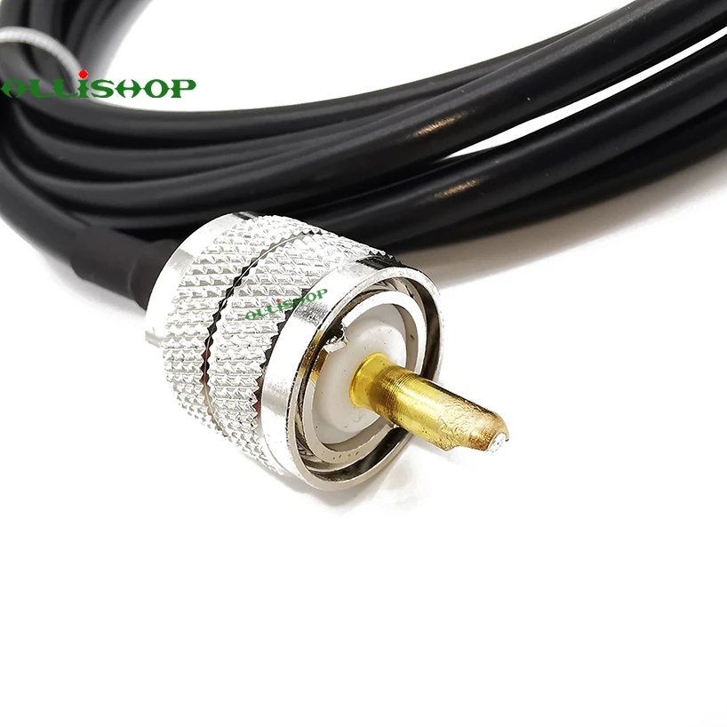 Кабель удлинитель UHF для SO 239 Jack LMR200 антенна двухсторонней радиосвязи CB VHF