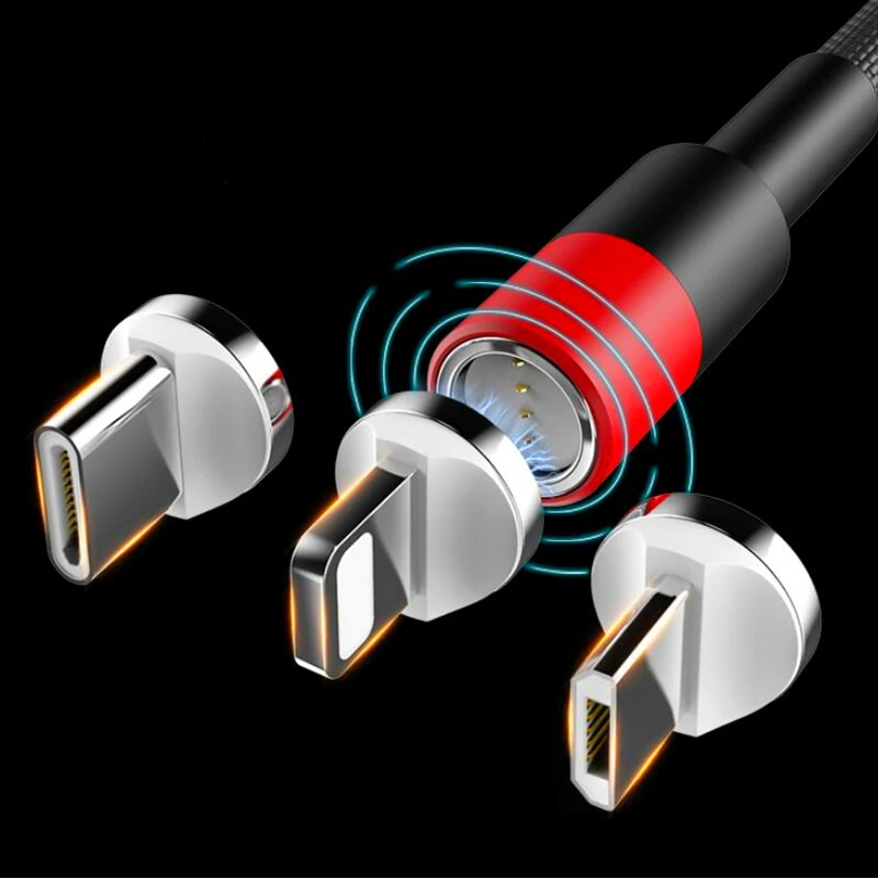 

Magnetic Cable Micro USB Type C Fast Charger Charging For Huawei Mate 20 Pro P30 For Samsung S8 Magnet Android Phone Cable Cord