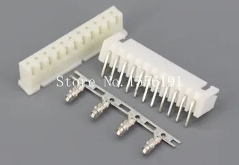 

50Sets/Kit XH2.54-11P 11Pin Curved needle spacing 2.54mm connectors Male and Female Plug + terminals