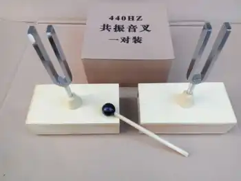 

Export quality 440Hz resonant tuning fork teaching tuning fork acoustic instrument resonance effect