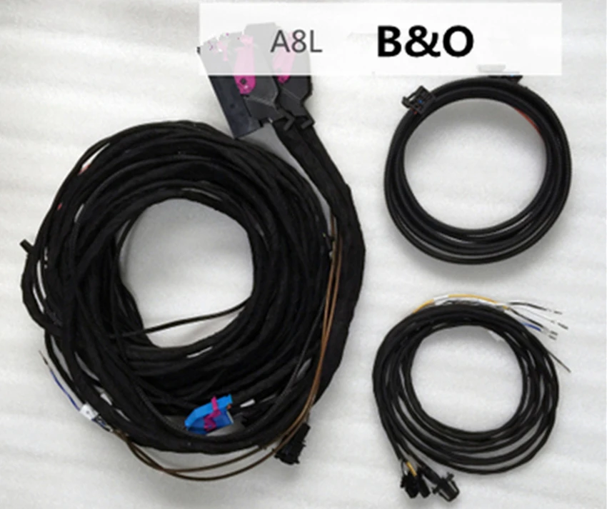 Адаптер обновления кабельный жгут кабель использовать пригодный для Audi A3 8 V Bang& Olufsen аудио колонки Media B& O Системы