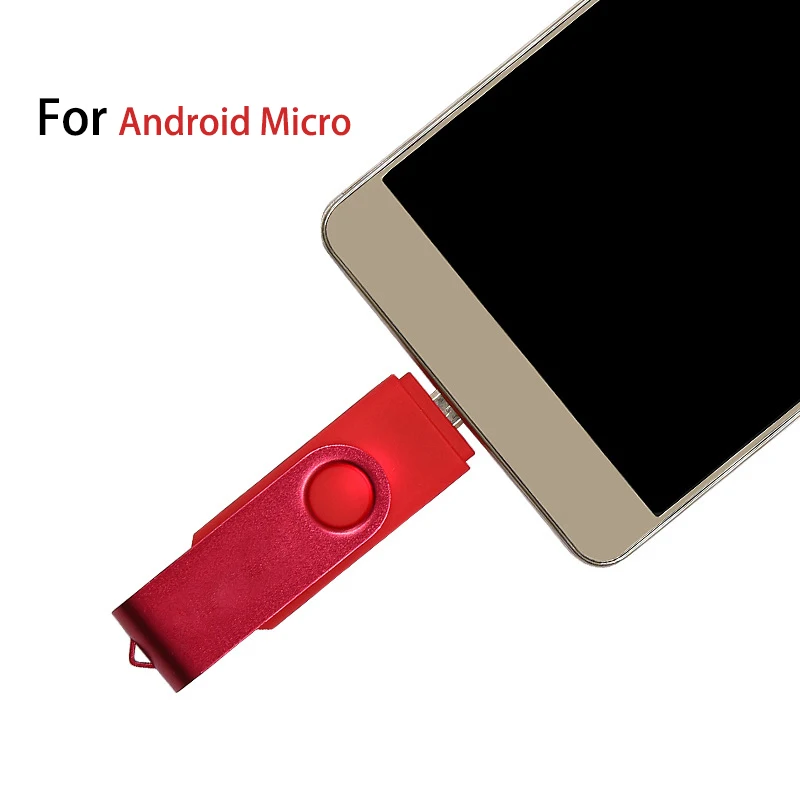Быстрая скорость 64 Гб 128 OTG USB флэш накопитель для Android usb Флэшка 32 ГБ 8 Флешка 16 4 otg 2 0
