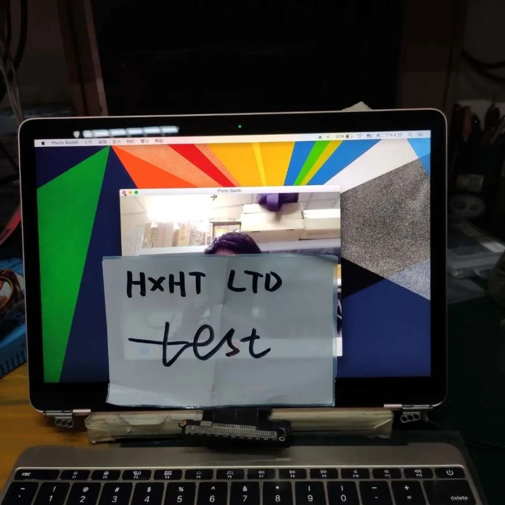 Новинка для Macbook Retina 12 &quotA1534 ЖК экран в сборе Серебряный космический Серый