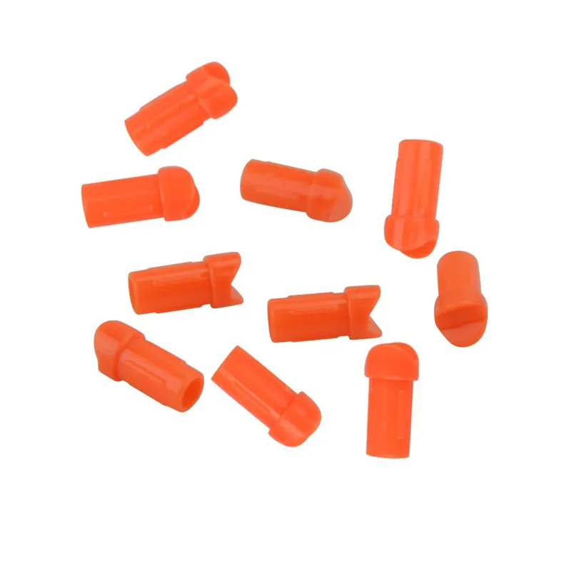50/100pcs Archery Crossbow Arrow Nock Half-moon Nock Arrow Tails OD8.8mm ID7.6mm Crossbow Arrow Hunting Shooting Accessories