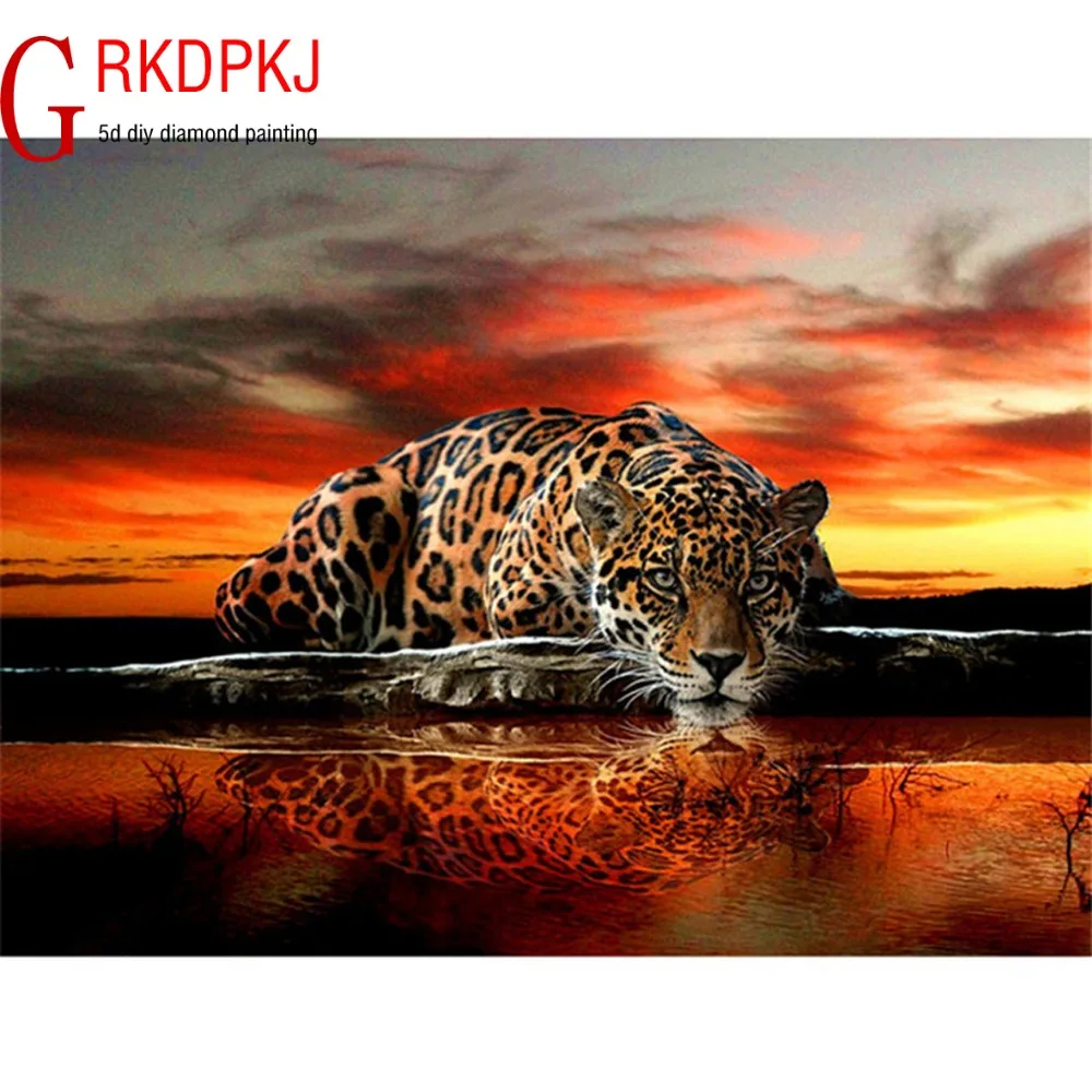 Алмазная 5d картина GRKDPKJ полноформатная вышивка квадратными стразами мозаика для
