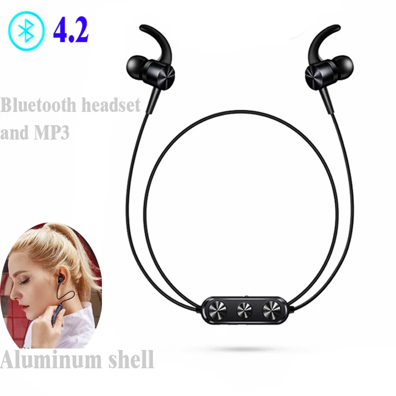 4.2 Bluetooth Headset Headphones Wireless Headphone Bluetooth mp3