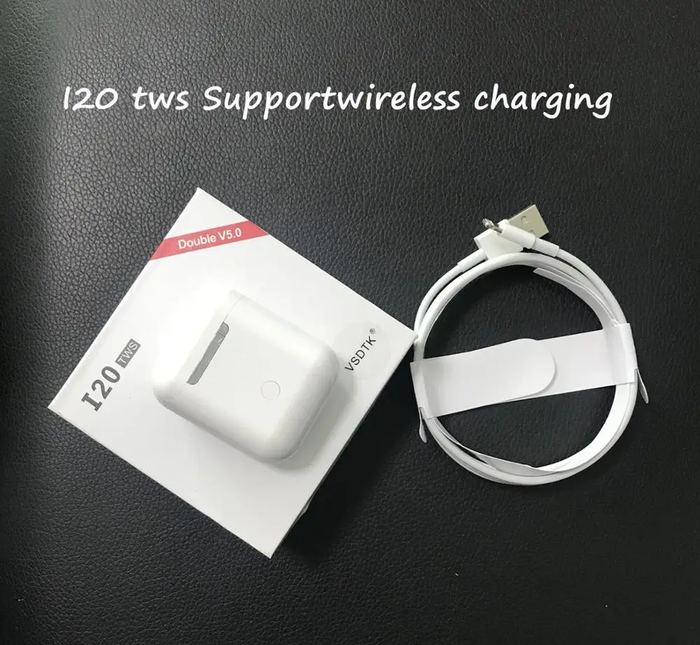 

2019 VSDTK i20 TWS +Touch control + wrieless charging Bluetooth 5.0 3D bass headset i20 tws earphonei10 i15 i13