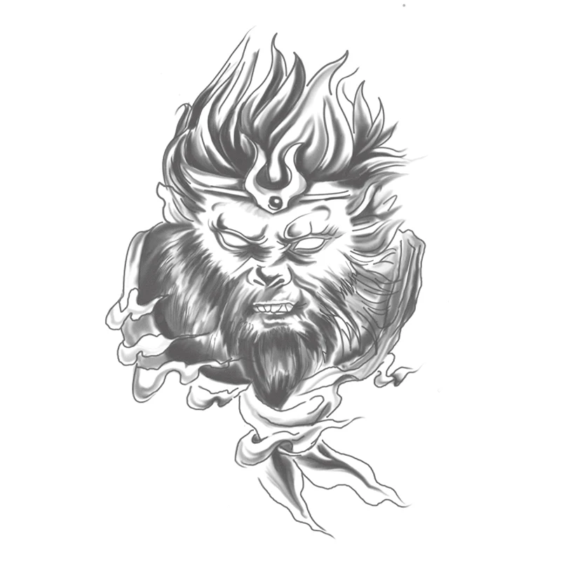 Tattoo Waterproof Male Monkey King Sun Wukong Tattoos Waterproof Realistic Waterproof Led Flexible Strip Waterproof Linentattoos Children Aliexpress Tattoo Waterproof Male Monkey King Sun Wukong Tattoos Waterproof Realistic Waterproof Led Flexible Strip Waterproof Linentattoos Children Aliexpress