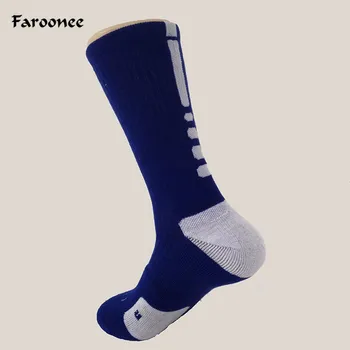

Faroonee Men's New Quick-Dry Mid Calf Socks Anti Slip Europe and America Soft Comfortable Cotton Socks High Quality