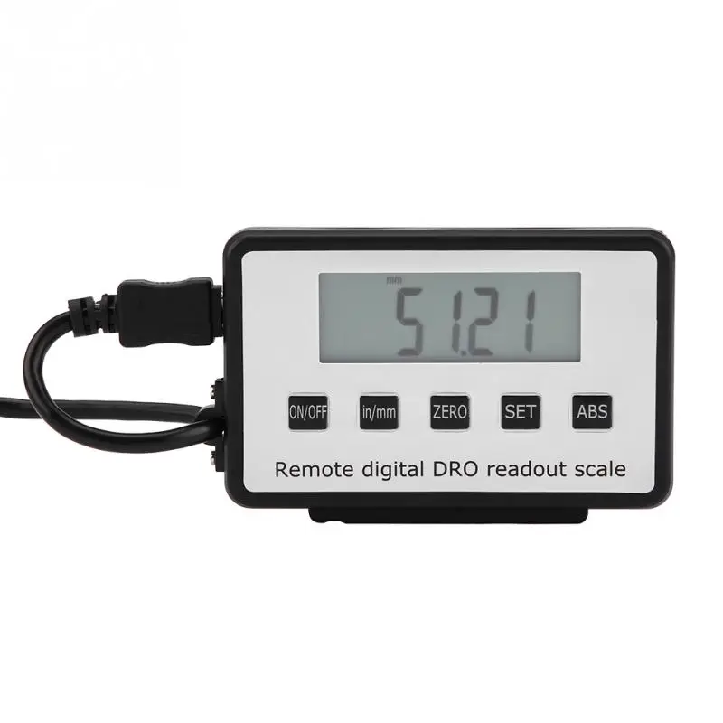

0-500mm Accurate Digital Linear Scale LCD Readout Kit for Milling Machines Lathes Tools Accessory