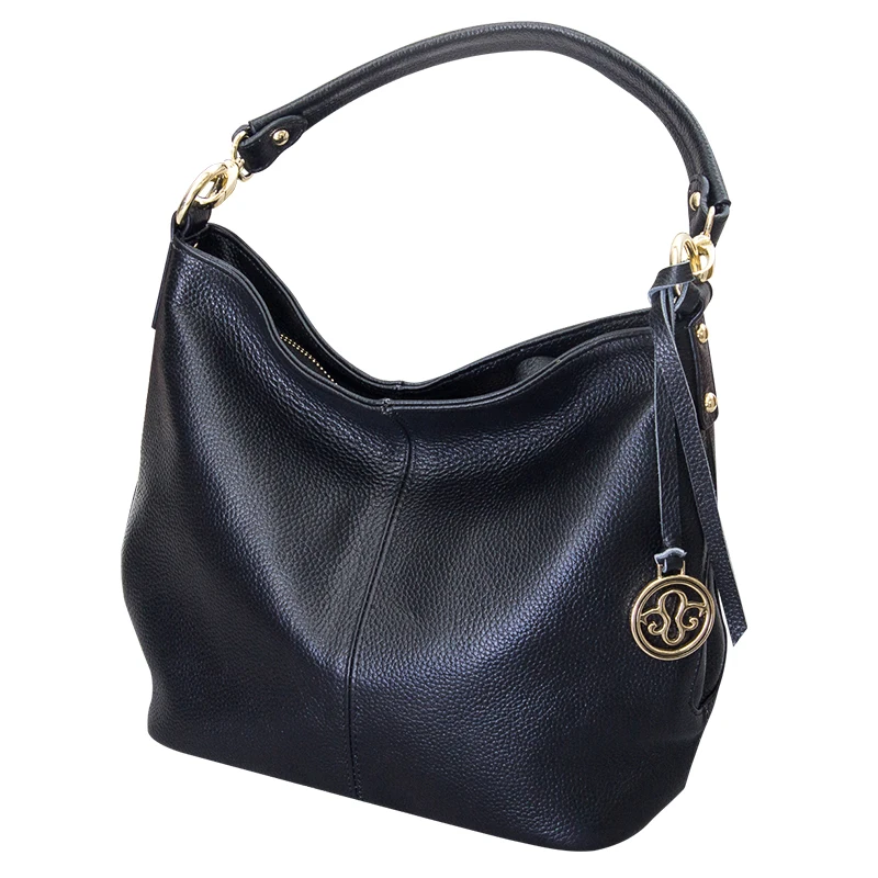 

Leisure All-match Women's Handbag Genuine Leather Korean Fashion Style Female Shoulder Bag Ladies Messenger Bag Hobo Bag