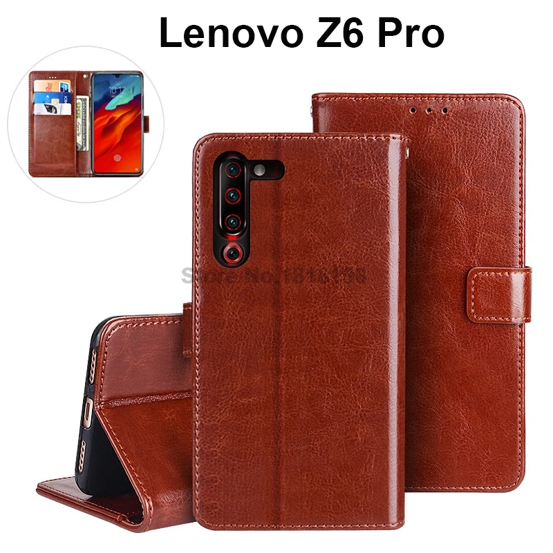 Бесплатная доставка! Чехол для Lenovo Z6 Pro 6 39 &quot флип-кошелек искусственная кожа
