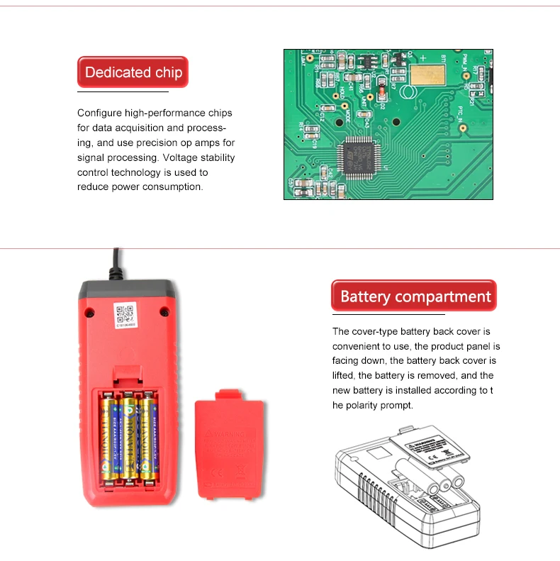 Bolso, Ferramentas Digitais De Diagnóstico De Temperatura, UT363, UT363BT, UT363S