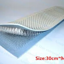 Оптовые продажи; резинка для волос/Мат Рисунок для наращивания волос, прямые фабричные поставки 30 см* 9 см