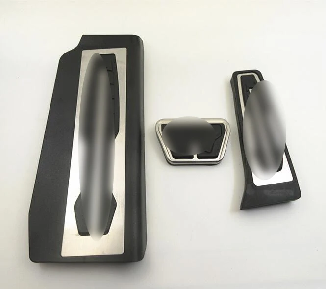

A Set Brake Accelerator Footrest Pedal Pads for BMW 7 Series 2016-