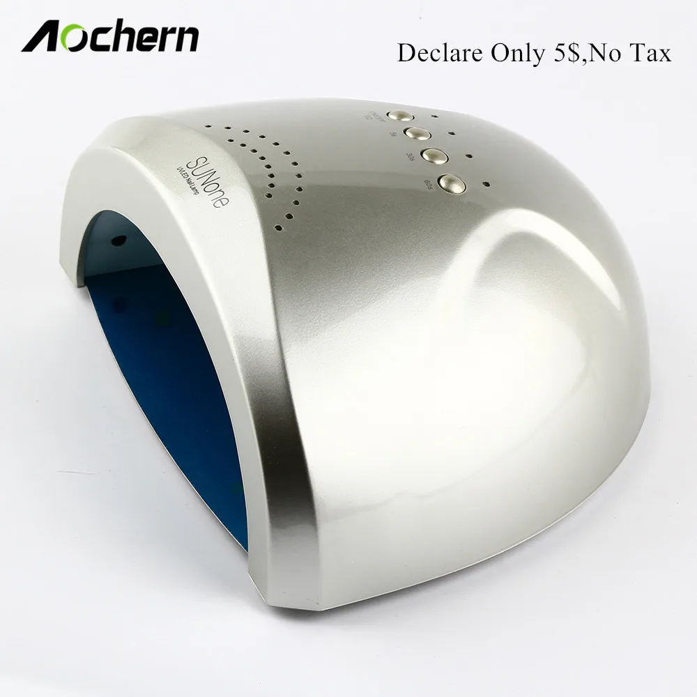 Aochern 24W 48W Sunone UV lamp LED nail lamp for gel varnish Nail Dryer for drying