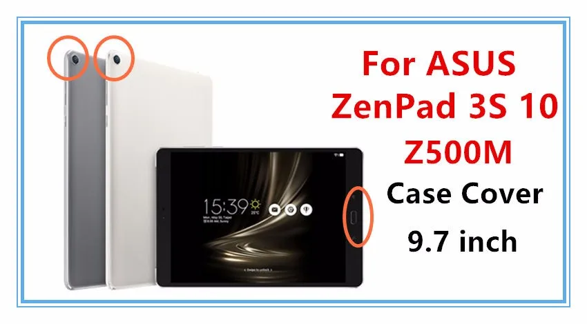 Чехол для ASUS ZenPad 3 S 10 защитный смарт-чехол кожаный планшетный ПК для ASUS ZenPad 3 S 10 z500m 9," защитный чехол из искусственной кожи Чехлы