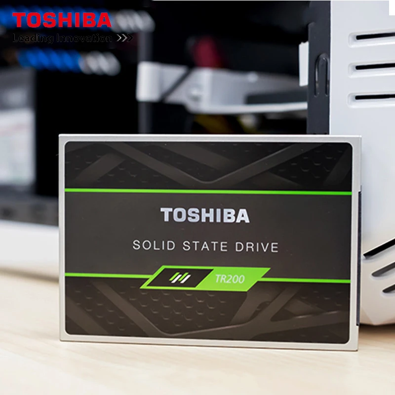 Toshiba Interna SSD TR200 встроенный твердотельный накопитель 240 ГБ твердотельный накопитель 3D BiCS FLASH TLC 2," SATA III внутренний SSD