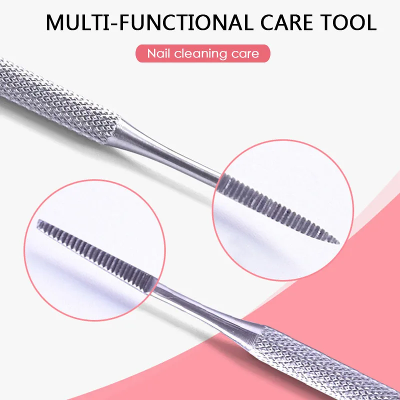 Stainless Toe Nail File Double Ended Pedicure Satin Edge Ingrown Foot Care Tool Nail Lifter Onychomycosis Paronychia Podiatry