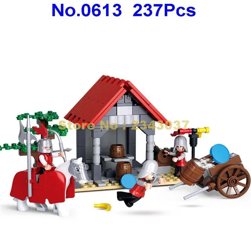 Sluban 0613 237pcs Assassin Legend Medieval Castle Knights Water Supply Station Building Block Toy | Игрушки и хобби
