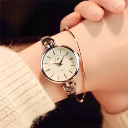 JW бренд класса люкс кристалл розовое золото часы для женщин Мода браслет Кварцевые часы Женское платье часы Relogio Feminino orologio donna