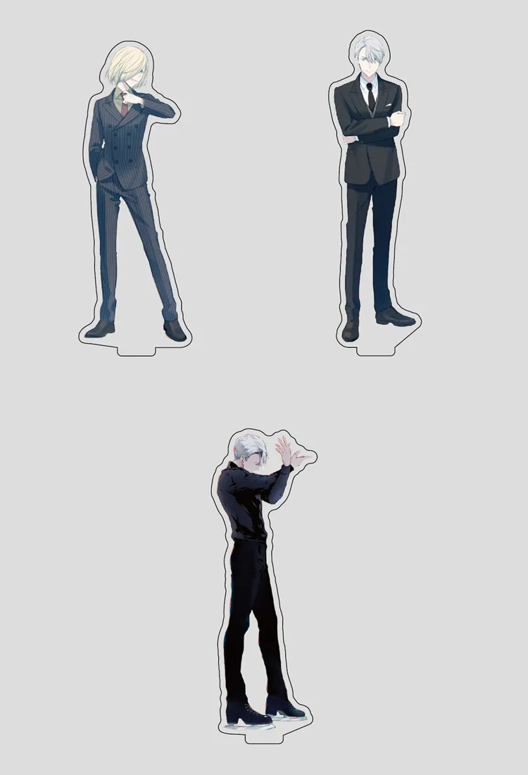 Аниме YURI ON ICE акриловая модель на подставке игрушки акриловые фигурки аксессуары