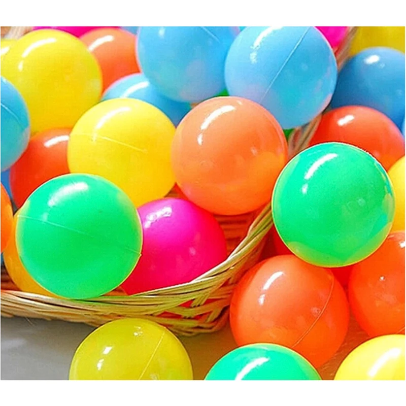 50/100 шт. детский пластиковый мяч для водного бассейна 5 5/7/8 см|ocean wave ball|toys outdoorplastic