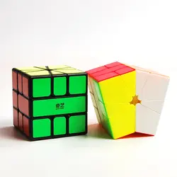 Новое поступление QiYi Square-1 магический куб Professional speed Twist Puzzle Neo Cube обучающие игрушки для детей Puzzle Cube подарки