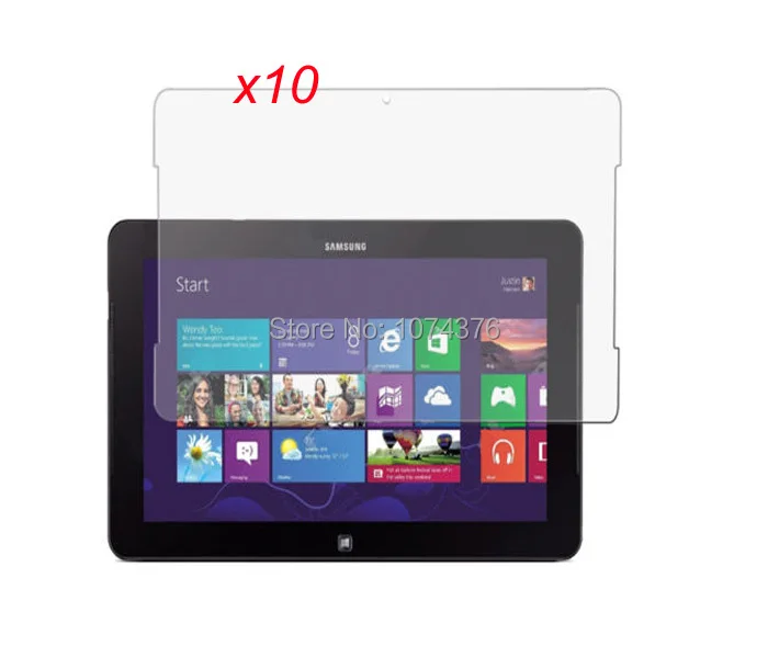 10pcs/lot Guard Films For Samsung ATIV Smart PC XE500T Glossy Clear Screen Protector No Retail Package Free Shipping | Компьютеры и