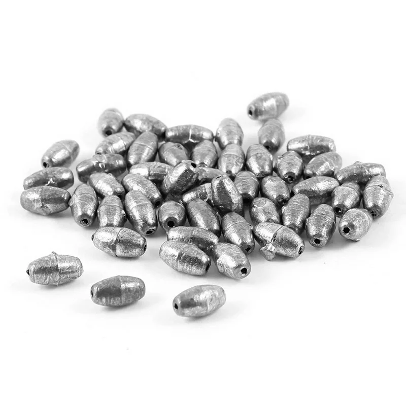 1pc Wholesale 1g 7.8mm x 4.5mm Fishing Lead Sinker Fishing Shots