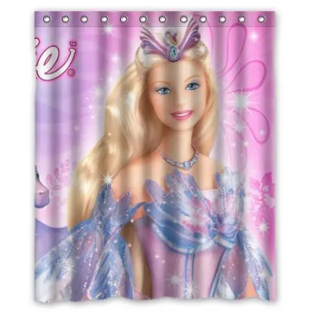 barbie doll curtains