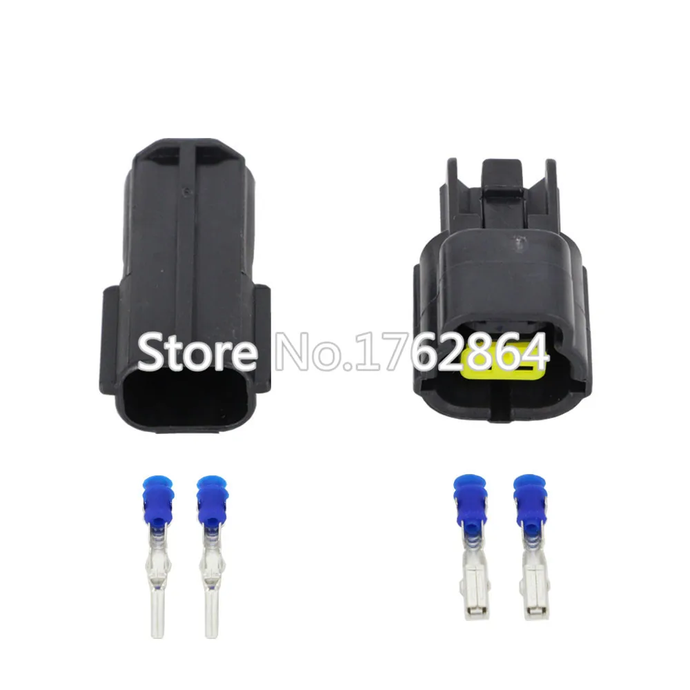 

5 Sets/Kit 2 Pin/Way DJ70216Y-1.8-11/21 Waterproof Electrical Wire Connector oxygen sensor connector plug Automobile Connector