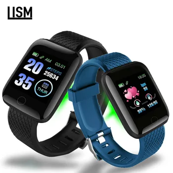 

116 Plus Smart Wristband D13 Sports Fitness Bracelet Smart Bracelet Blood Pressure Measurement Watches Pedometer Smartband Watch