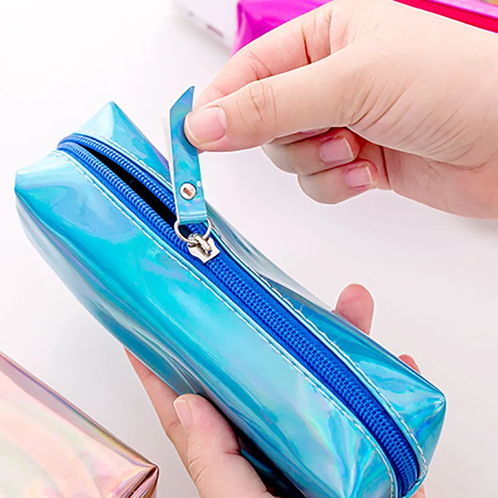 Сумка для хранения красочные Канцтовары Ручка Карандаш косметическая сумка дорожная сумка для макияжа Высокая емкость