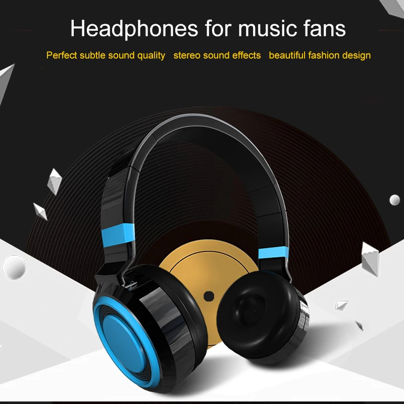 Chiclits TF Card Wireless Bluetooth Headphone (6)