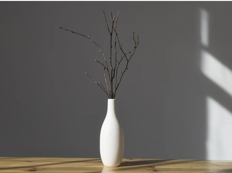 1 шт. японская Минималистичная Белая Керамическая Ваза фарфоровая ваза для цветов гидропонный контейнер для домашнего свадебного декора