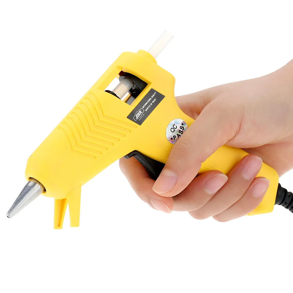 Mini 100 240V 20W hot glue gun + 50pcs Glue Sticks Professional Hot