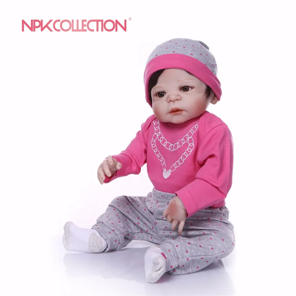 NPKCOLLECTION 2018 новый дизайн Кукла полностью силиконовая Реалистичная кукла реборн